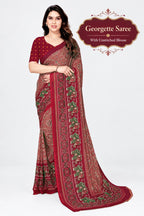 Aarika Saree Printed Daily Wear Georgette Saree